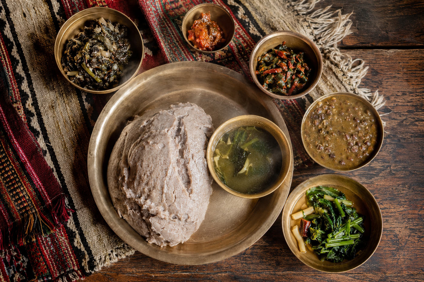 ढिँडो, गुन्द्रुक र स्थानीय खाद्य ज्ञान